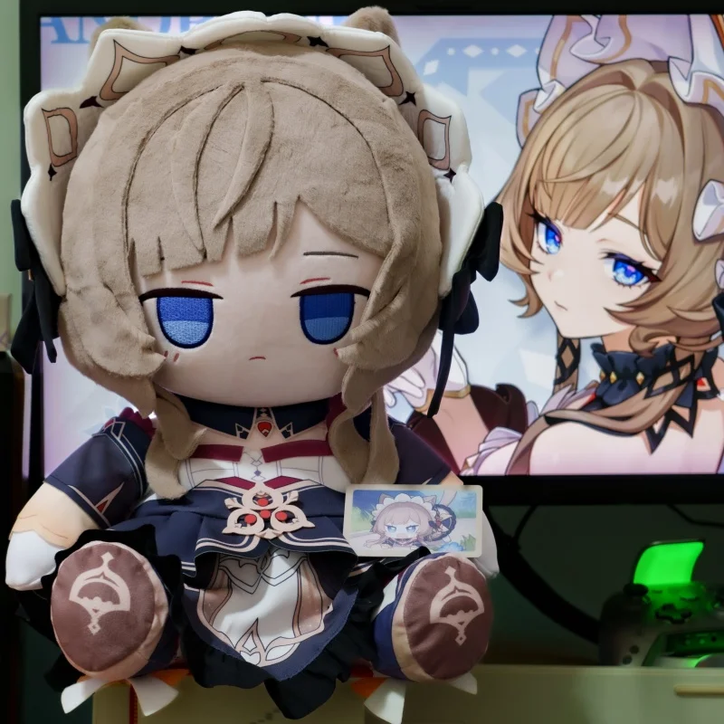 40cm Genshin Impact Sandrone Fatui Harbinger Plush Doll 40cm Dressable Sitting Cotton Doll Anime Fan Periphery Collectible Decor