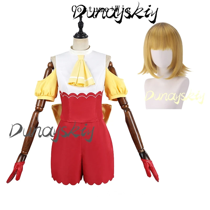 Anime Oshi No Ko Ruby Cosplay Parrucca del costume di scena Set completo Hoshino Rubii MEM Kana Parrucca del vestito cosplay per le donne Abiti personalizzati
