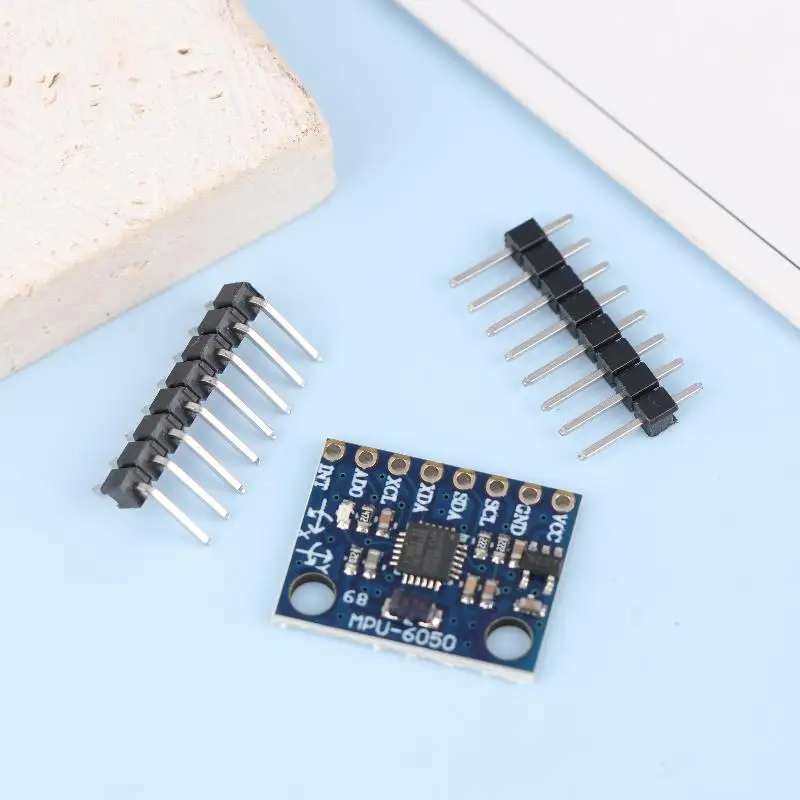 GY-521 MPU-6050 Breakout Board, 6DOF 3-Axis Accelerometer and Gyroscope Sensor Module with I2C Interface