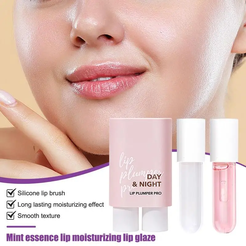 Lip Plumper Oil Day And Night 24 Hours Gloss Natural Scented Lip Plumper Women Daily Cosmetics For Parties Nighclubs Home