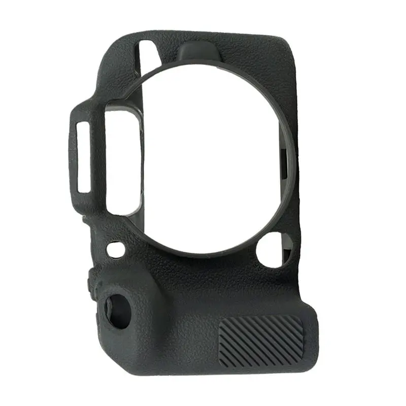 【Camera Accessories】 Camera Protective Case Lychee Pattern Silicone Case Suitable for R10 Half-Frame R10 Mirrorless Camera Black