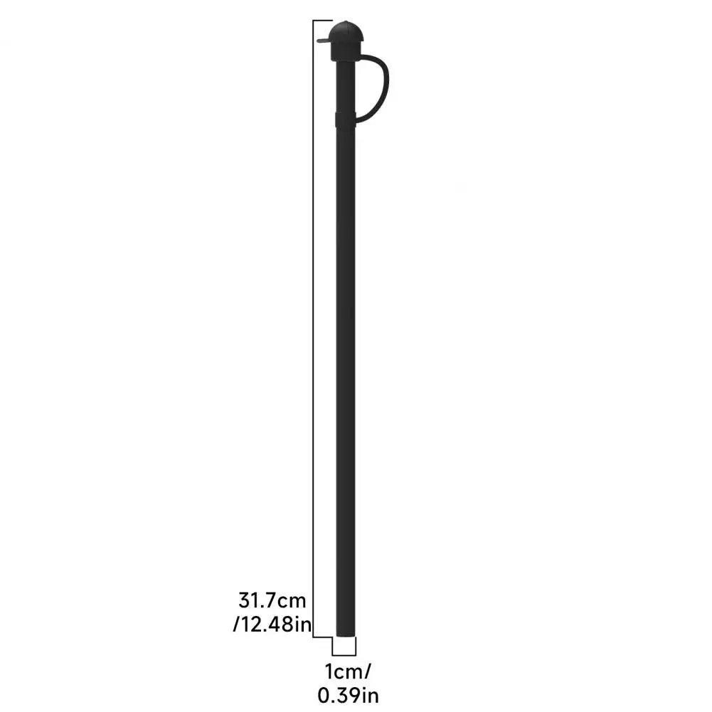 Silicone Straw Cap Dust-Proof Reusable Straw Toppers for Cups Leak Proof Splash Proof Straw Cover Fits Various Straws Cover