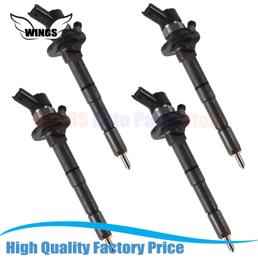 4 high-quality 0445110883 diesel engine injectors 0445110168 0445110284 16600MA70A suitable for Nissan ZD30