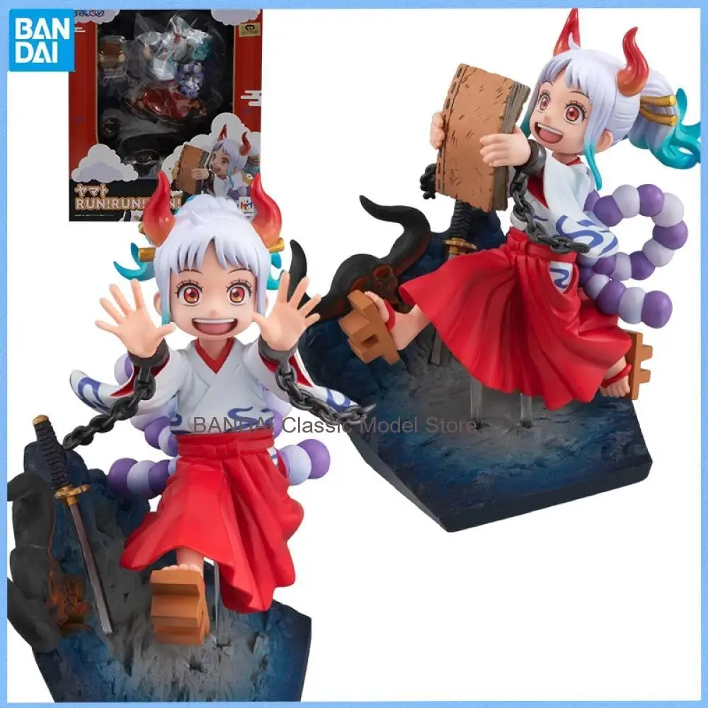 BANDAI MegaHouse GEM Original ONE PIECE YAMATO Run! ¡Corre! ¡Corre! Figura de acción exclusiva de Crunchyroll número 15 para coleccionistas