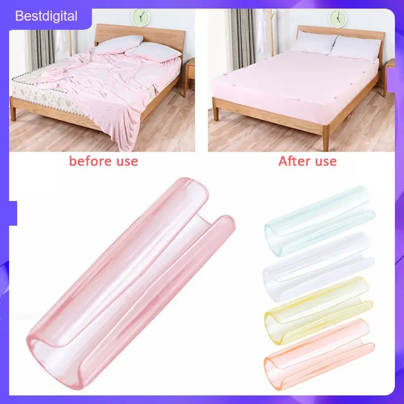 Transparent Transparent Design Durable And Long-lasting Non-slip Prevent Sheets From Slipping Efficient Clear Bed Sheet Clips