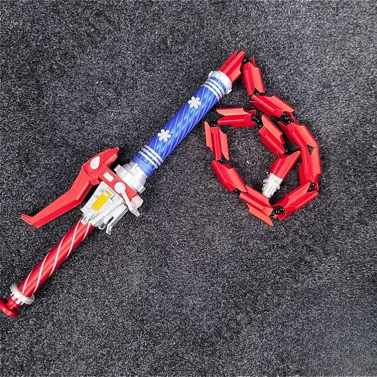 

Anime Arknights: Endfield Junwei‌ Cosplay Cartoon Longsword Whip Model Lash Weaponry Long Sword Long-sword Prop Accessories Gift