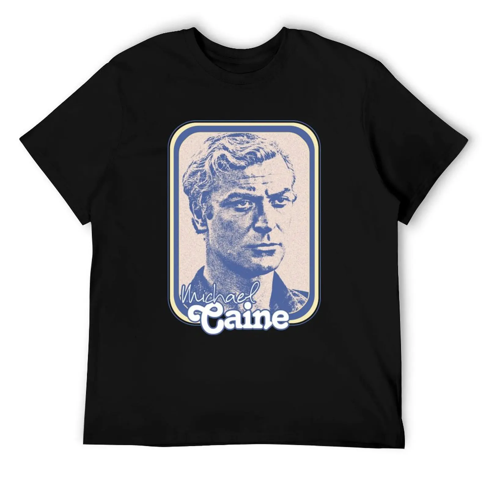 

Michael Caine __ Retro 60s Fan Art Design T-Shirt anime tshirt t shirts cotton 100% T-Shirt
