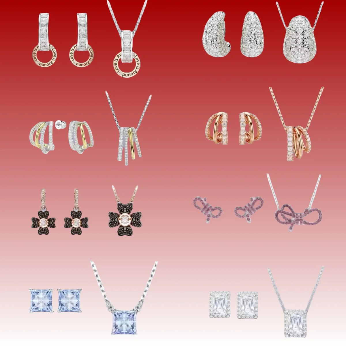 

2025 Summer Jewelry Set SW Luxury Design Natural and Dynamic Classic and Elegant Fashion Jewelry Suitable for Giving To Friends