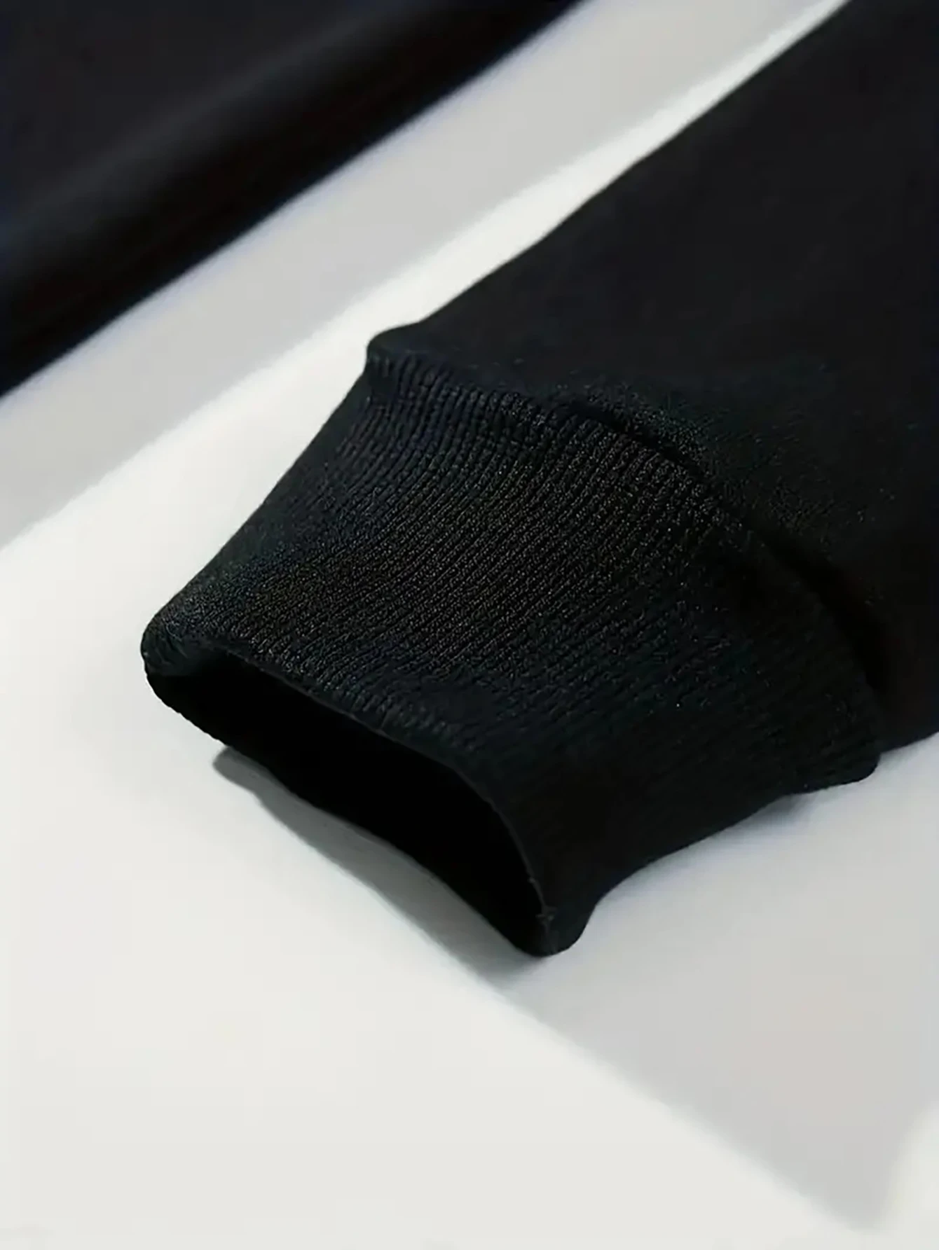 سويت شيرت رجالي فضفاض بقلنسوة 270 جرام، بلوفر أسود ملابس الشارع، هوديس كاجوال على الطراز الأمريكي، مناسب لفصول الشتاء #5