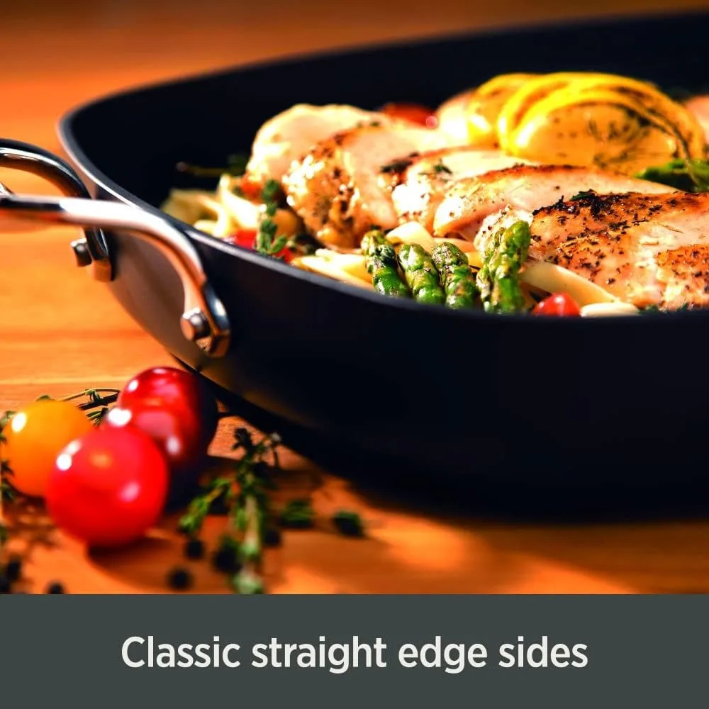 Nonstick Sauce Pan Set 4 Piece, 8, 10.25 Inch, 4 Quart Oven Broiler Safe 500f Pots And Pans,