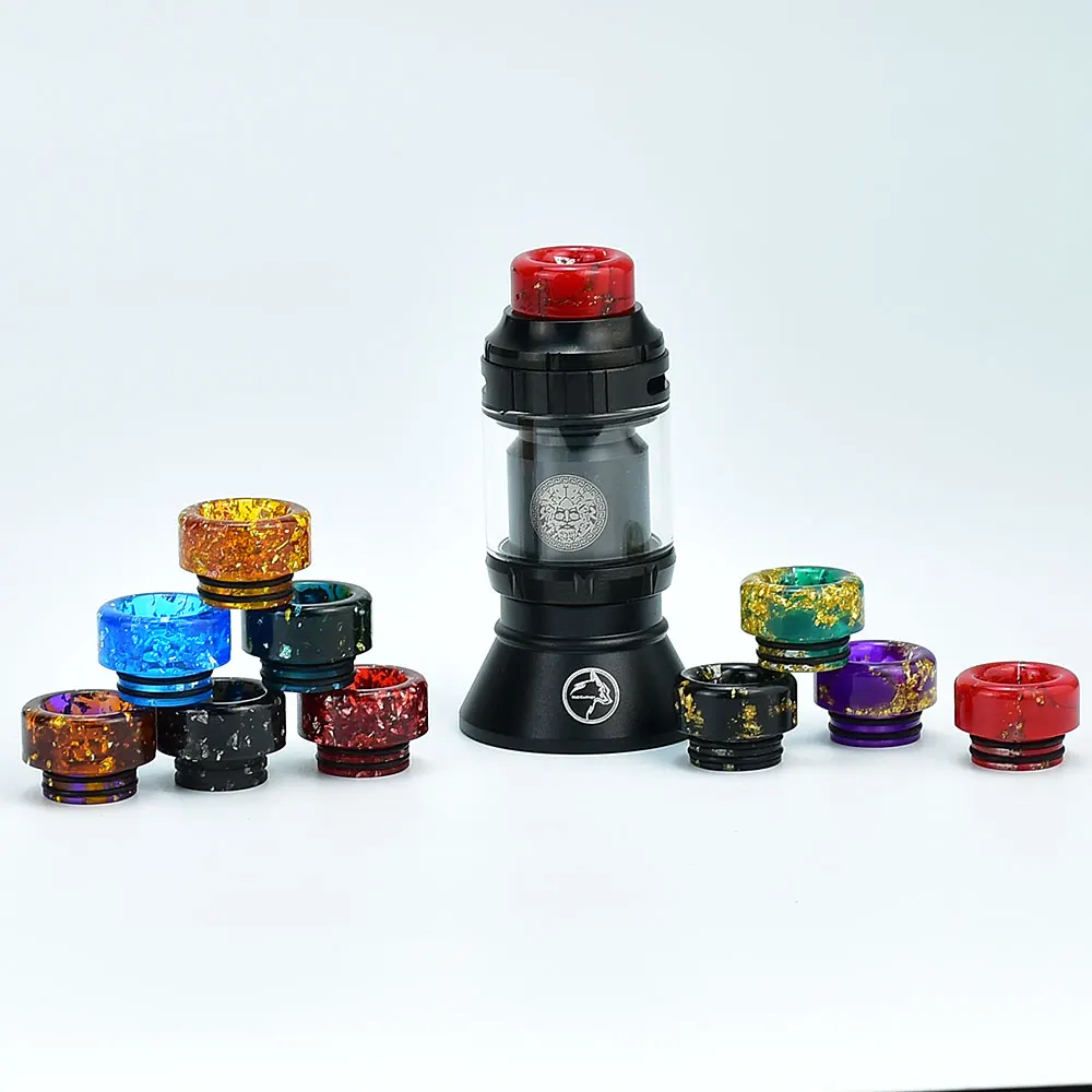 810 Drip Tip e-Cigarette Vape Resin Drip Tip for zeus x rta Kylin Mini V2 RTA RDA Atomizer RTA RBA Blaze RTA Dead Rabbit 3 RTA