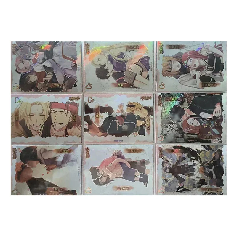 Anime NARUTO Rare XP ZR LP DR Game Gaara Deidara Sasuke Konan Hyuga Hinata Namikaze Minato Collectible Cards Birthday Toy Gift