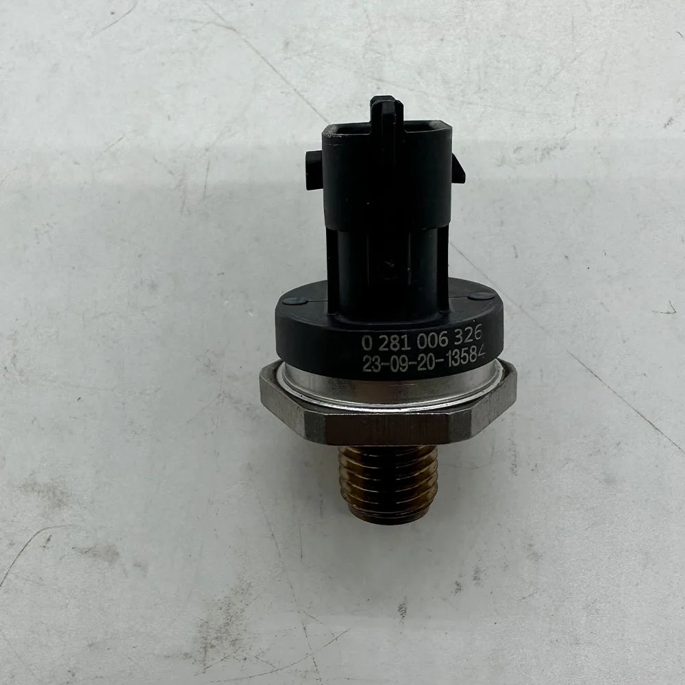 1/2PCS 0281006326 0281006176 For B-osch Fuel Rail Pressure Sensor for Cumminss ISF 2.8 1800BAR For AGRALE Marrua F-ord GAZ JAC