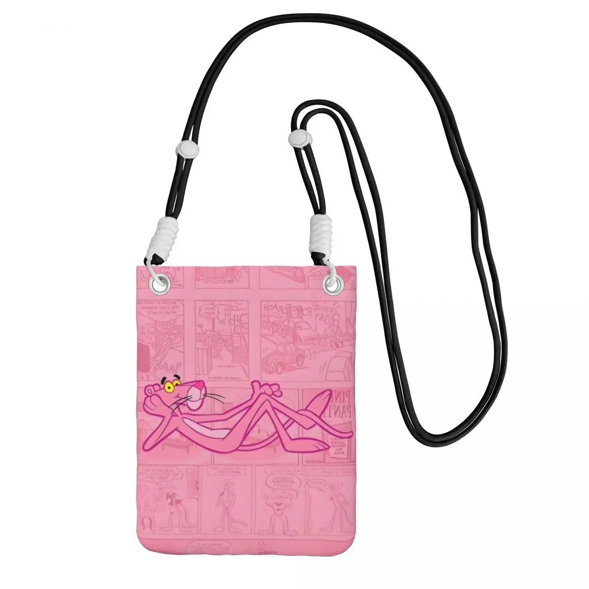 

Custom P-Panthered Mobile Phone Bag Traveling Women Men Comedy-Mystery Films Small Crossbody Purse Smart Phone Wallet With Strap