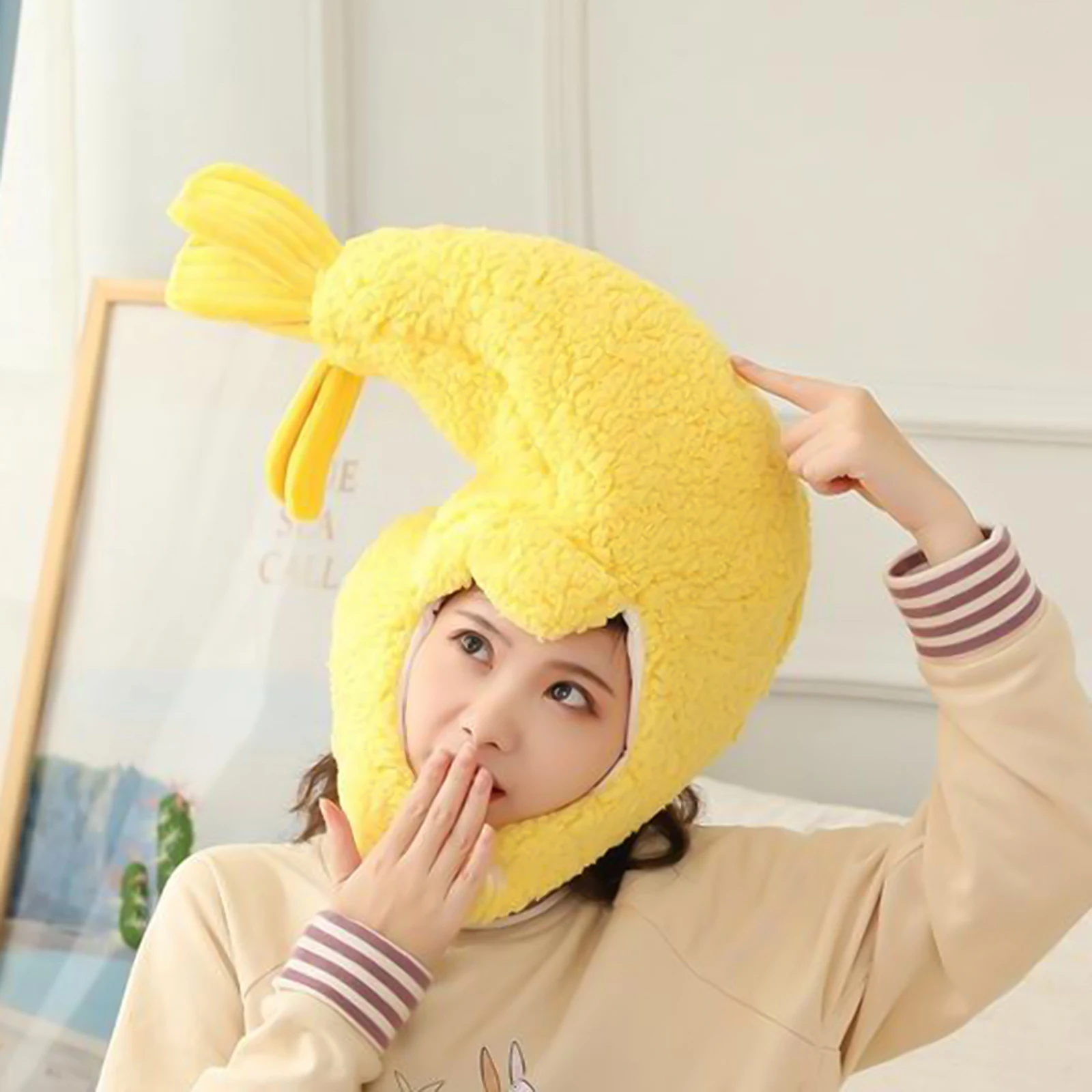

Lobster Prawn Shrimp Costume Hats Cosplay Costume Headwear Head Band