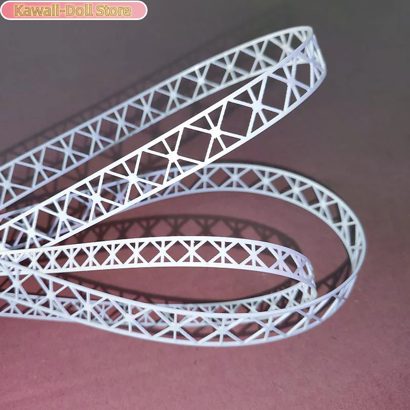 Ho N Z 1/87 64 50 Schaal Model Hek Gebouw Voor Landschap Zand Spoorweg Spoorweg Reling Trein Layout Landschapsarchitectuur Accessoires