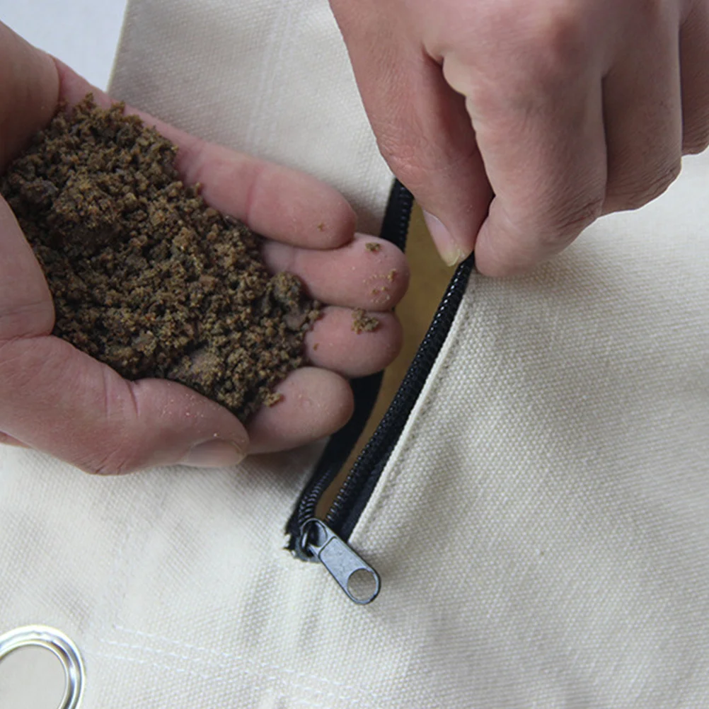 

1pc Wall-Mounted Empty Canvas Fitness Sandbag For Martial Arts Training Hanging Type Workout Wall Bag Boxing Supplies