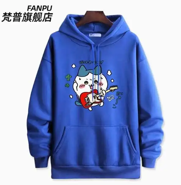 أنيمي Bocchi ذا روك يامادا ريو مقنعين هوديي تأثيري الخريف الشتاء الرجال النساء معطف فضفاض سترة القمم أنيمي