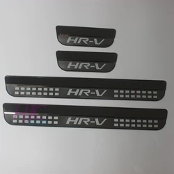 Car Styling For Honda HR-V HRV Stainless Steel Door Sill Plate Auto Pedals Protector Cover 2015-2019