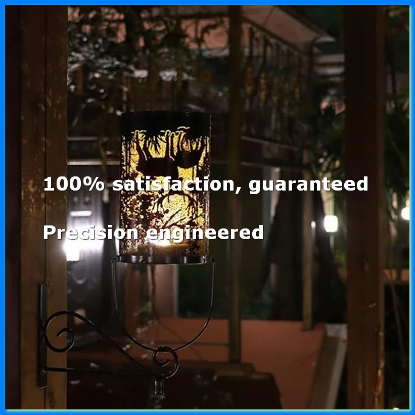 ●Solar Garden Deer Lantern Lights Outdoor Waterproof Decorative
