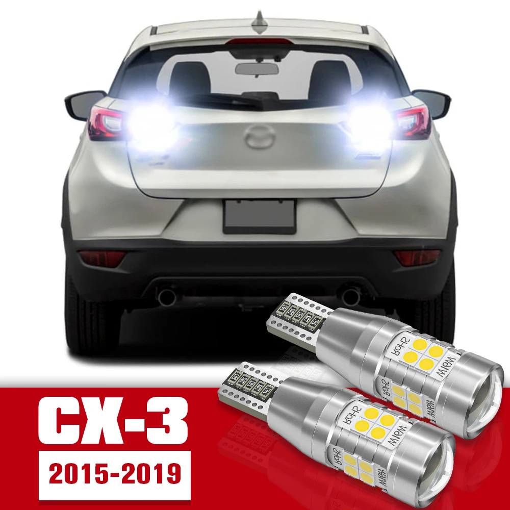 

2pcs Reverse Light Accessories LED Bulb Lamp For Mazda CX-3 CX 3 CX3 DK 2015 2016 2017 2018 2019