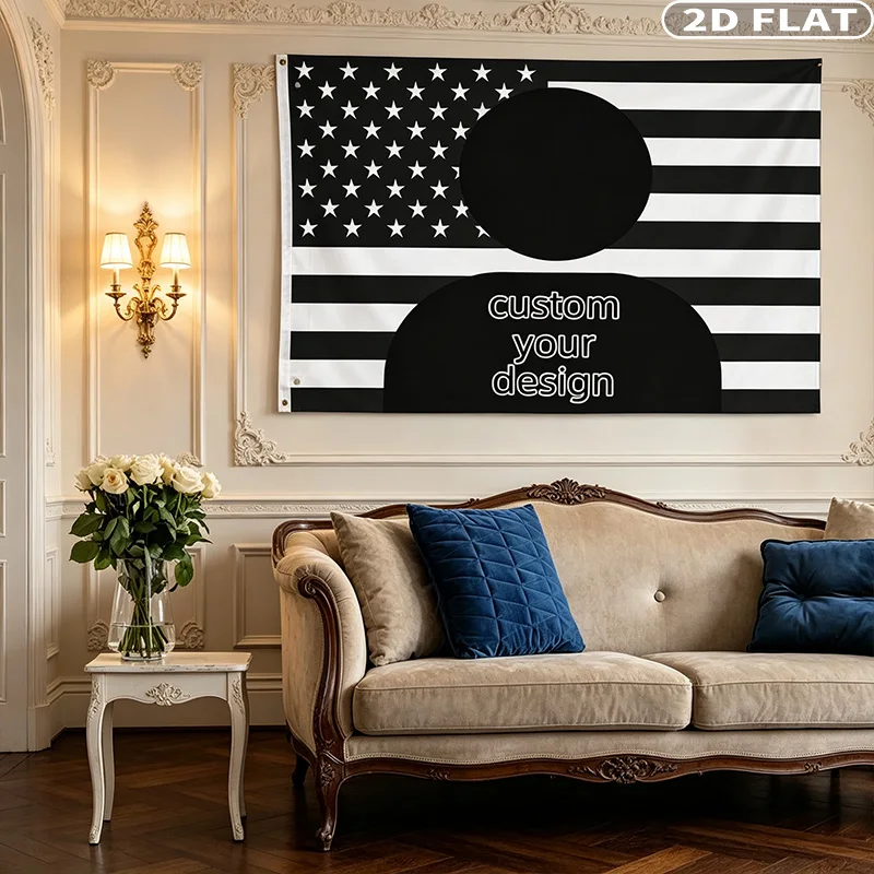 Personalized Custom Flag Banner, Outdoor Home Yard Decoration