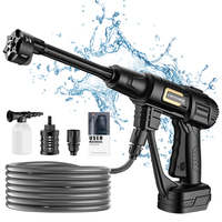 6-in-1 Cordless High Pressure Cleaner Washer Spray Water Gun Car Wash Pressure Water Cleaning Machine for Makita 18V Battery