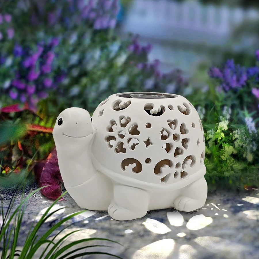 

Solar Outdoor Statue Statue With Light Birthday Gift For Mom, Unique Female Gift, Garden Statue for Spring Decoration