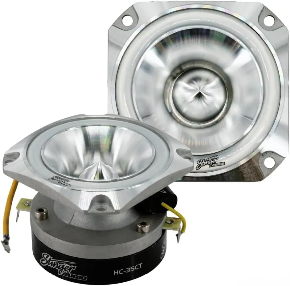 

Аудио 3,5-дюймовые высококачественные автомобильные аудиокомпрессионные твитеры, максимальная мощность 150 Вт RMS/250 Вт, 4 Ом (1 пара)