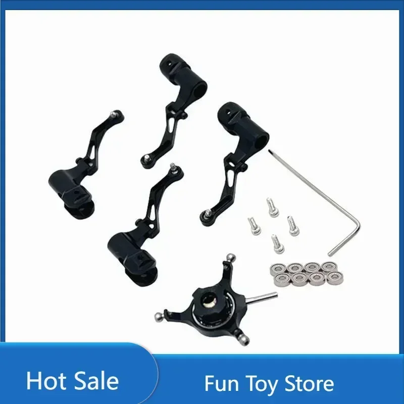 RC Helicopter Swashplate Set Convenient with Bearing Leaf Clip for WLToys K170 K124