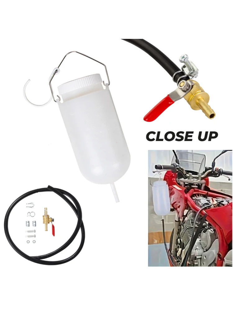 AliExpress NONE 1set 1 Litre For Motorcycle Bicycle Equipments Tanks Parts Auxiliary Fuel Tank Carb Balancing Kits Tool Motorcycle Tanks Parts