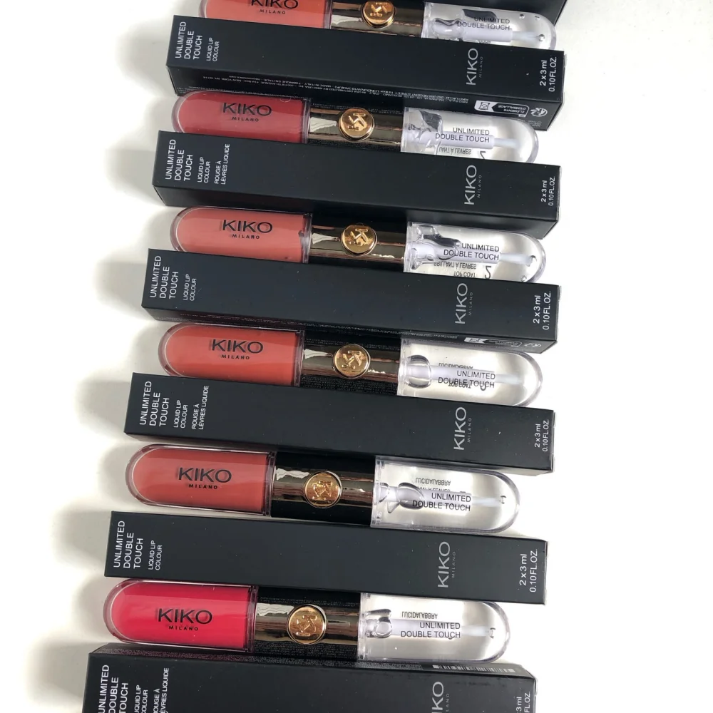 Kiko Milano Limited Edition Lippenstift mit doppelter Spitze, transparenter Spiegel, nicht verblassend, nicht klebend, Lipgloss, Make-up – Detail 9