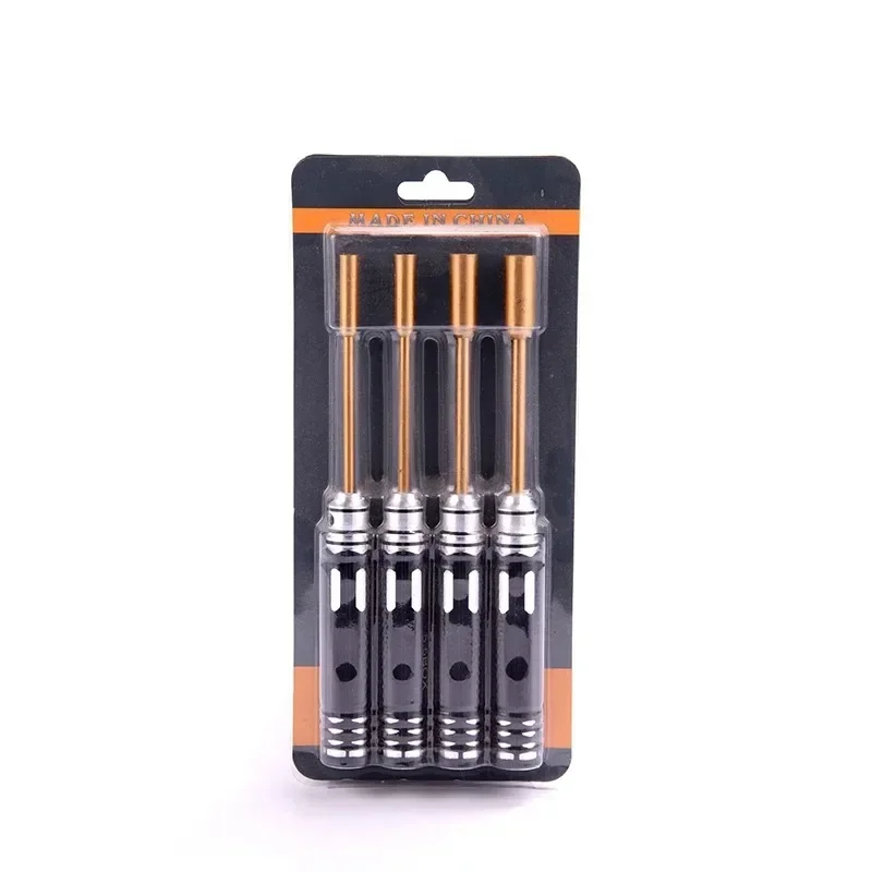 Allen Screwdriver 4.0mm 5.5mm 7.0mm 8.0mm Hex Driver Set RC Tool Flat Head Hexagon Screw Driver Wrench Tool Kit for RC Car Drone