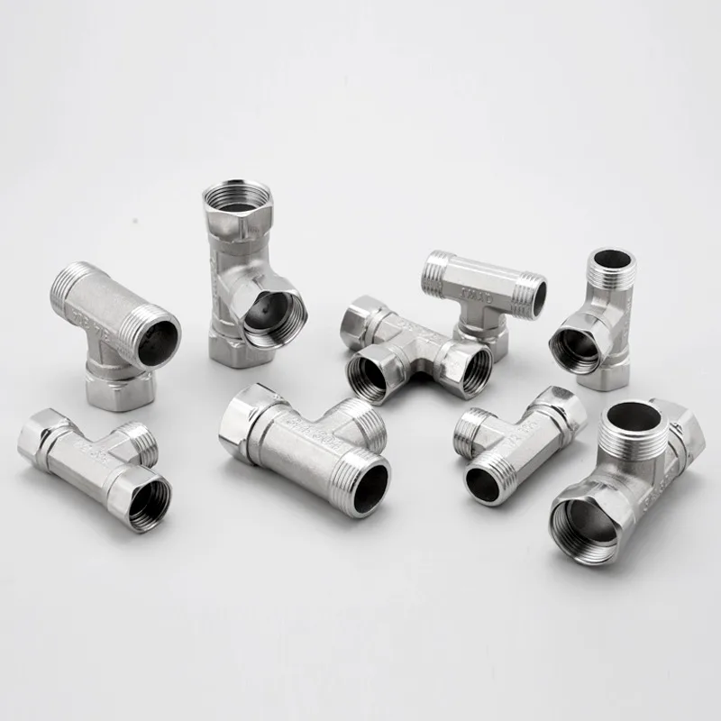 Separador de água de chuveiro em T de 3 vias G1/2 de aço inoxidável, válvula de desvio de torneira de banheiro, conversor de bico de chuveiro de vaso sanitário