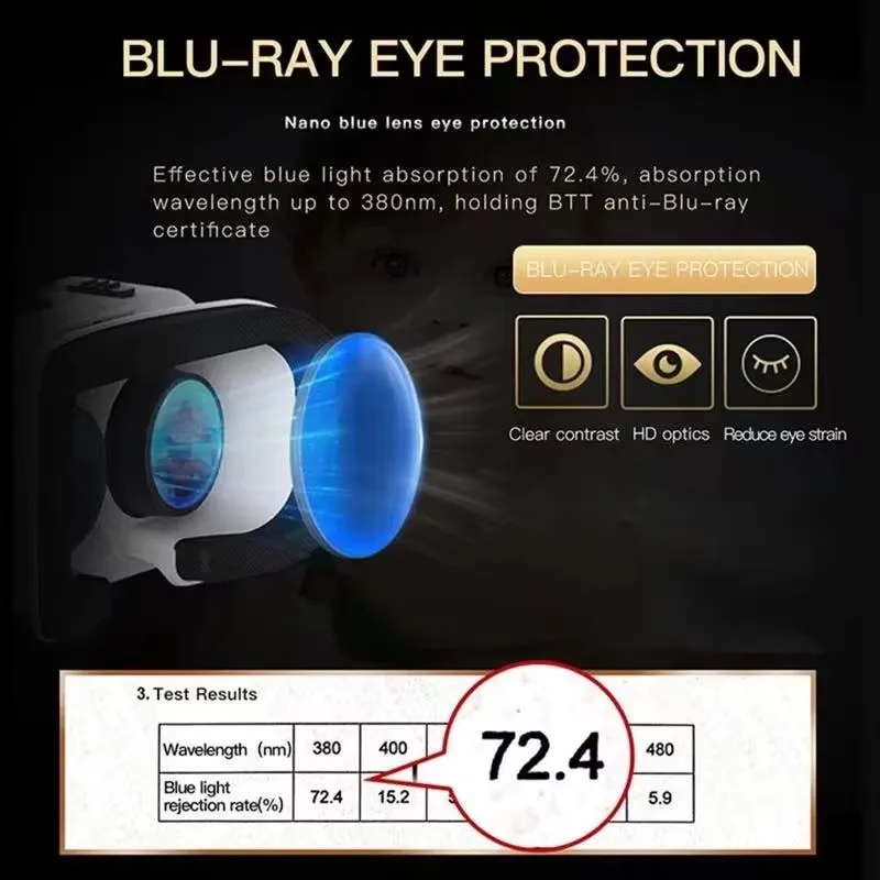 G05 3D VR SHINECON نظارات سماعة الرأس الواقع الافتراضي قابل للتعديل VR نظارات للهواتف الذكية أندرويد 4.76 بوصة #4