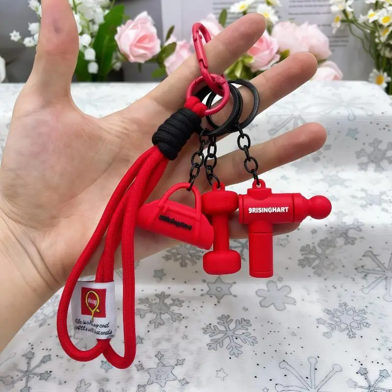 【W】1 Stück Fitness-Schlüsselanhänger für Fitnessstudio-Liebhaber, Premium-Geschenk für Sporttaschen, Wasserflaschen, D-Schnalle, Sportlicher Schlüsselanhänger-Zubehör – Detail 4
