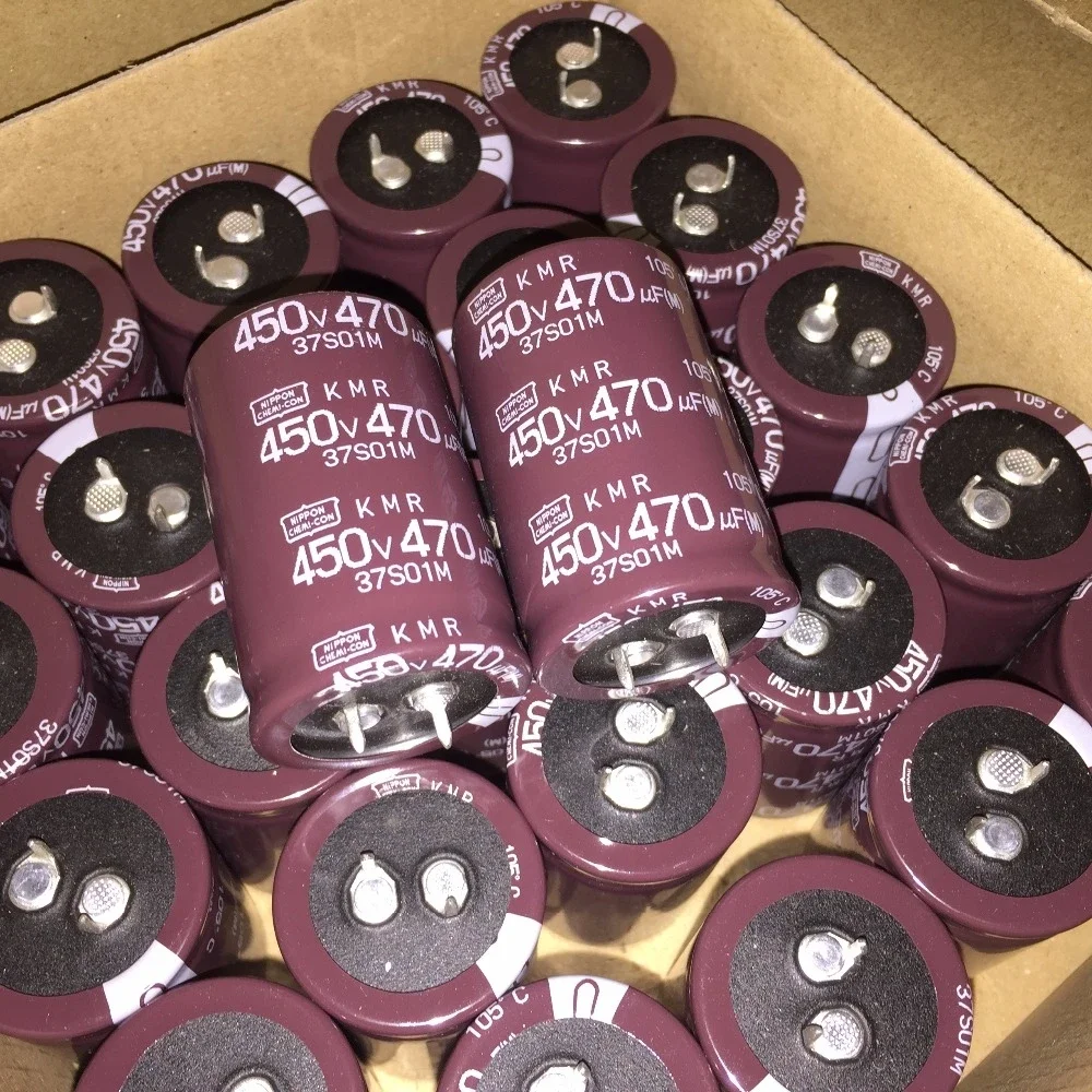 

470 мкФ 450 В NIPPON NCC KMR серии 30x45 мм супер уединенный 450 В 470 мкФ алюминиевый электролитический конденсатор