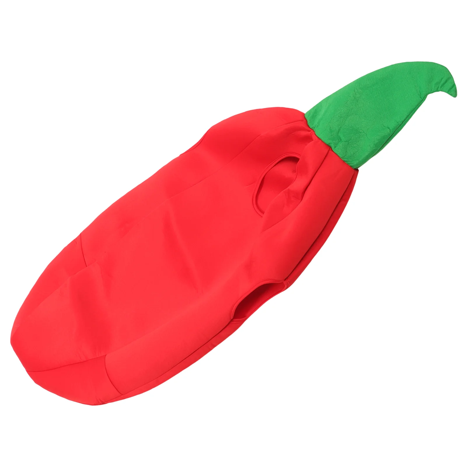 Children's Chili Pepper Costume Soft Fabric Kids Cosplay Party Vegetable Clothing Stage Performance Masquerade Festival Props