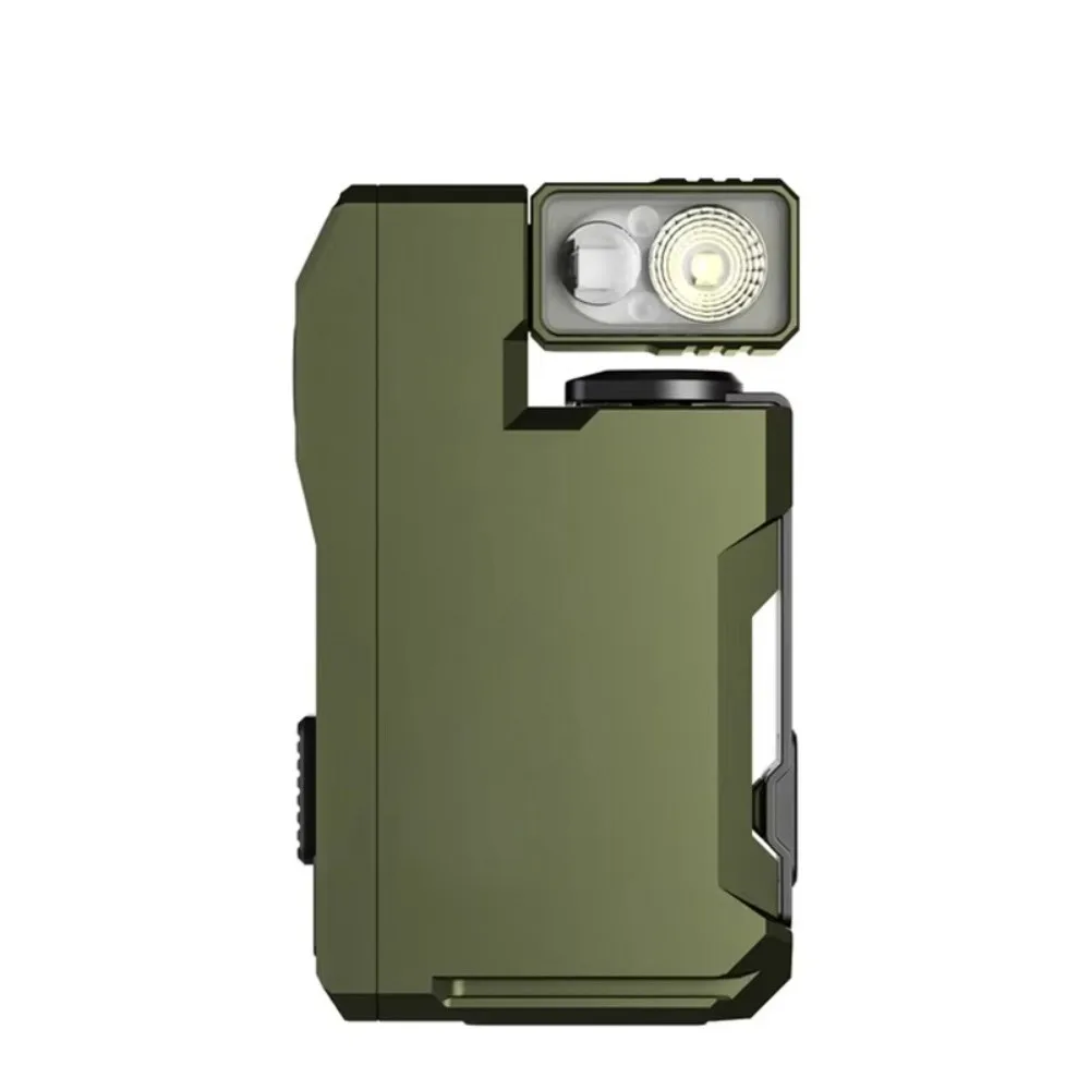 G5 مشاعل سلسلة المفاتيح القابلة لإعادة الشحن مع 180 °   دوران وإضاءة مزدوجة فائقة السطوع EDC ضوء عمل مغناطيسي