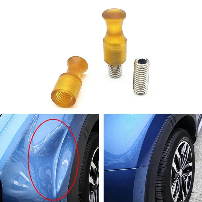 

Car Body Dents Repair Knockdown Pen Head Dents Removal Tools Replacement Metal Leveling Hammer Heads Dents Repairing Accessories