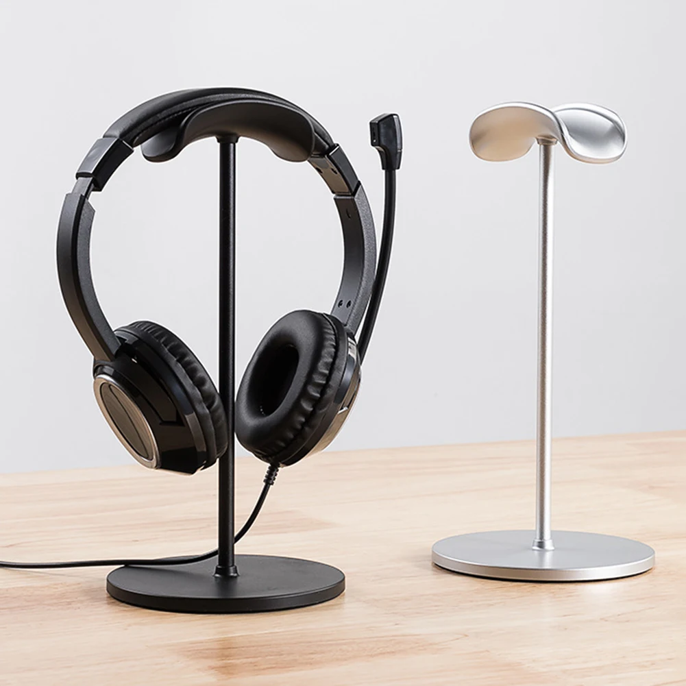 Dudukan Headphone Universal, dudukan Headset anti selip dapat dilepas untuk bermain game Desktop