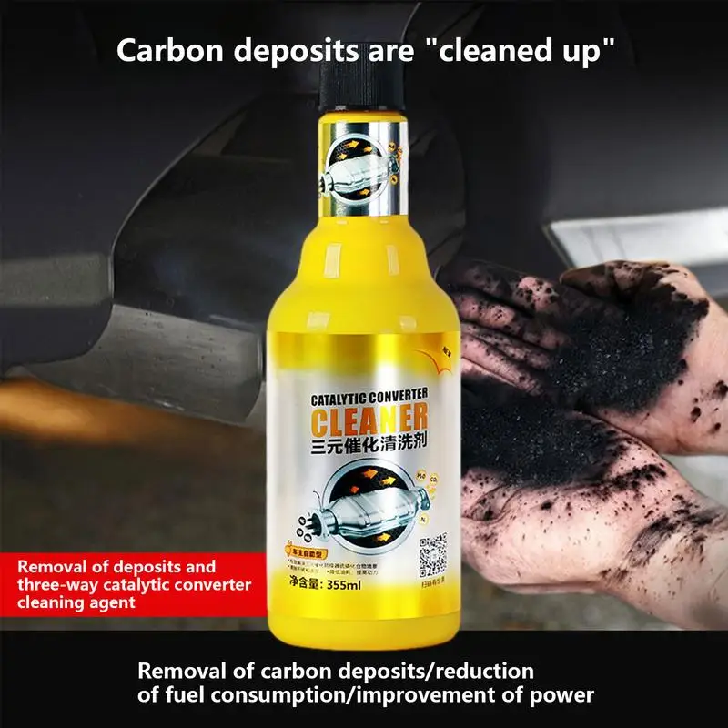 Catalytic Converter Cleaner 355ml Diesel Particulate Filter Care Automobile Cleaner Engine CSV Clean Accelerators Catalysts