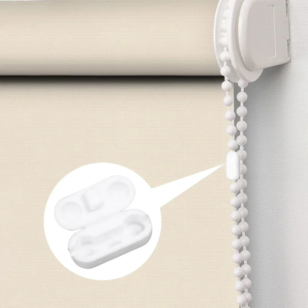 5-100Pcs  Roller Blinds Pull Cord Connector Curtain Chain Connector Roman Curtain Beaded Chain Cord Connection Decor Accessory