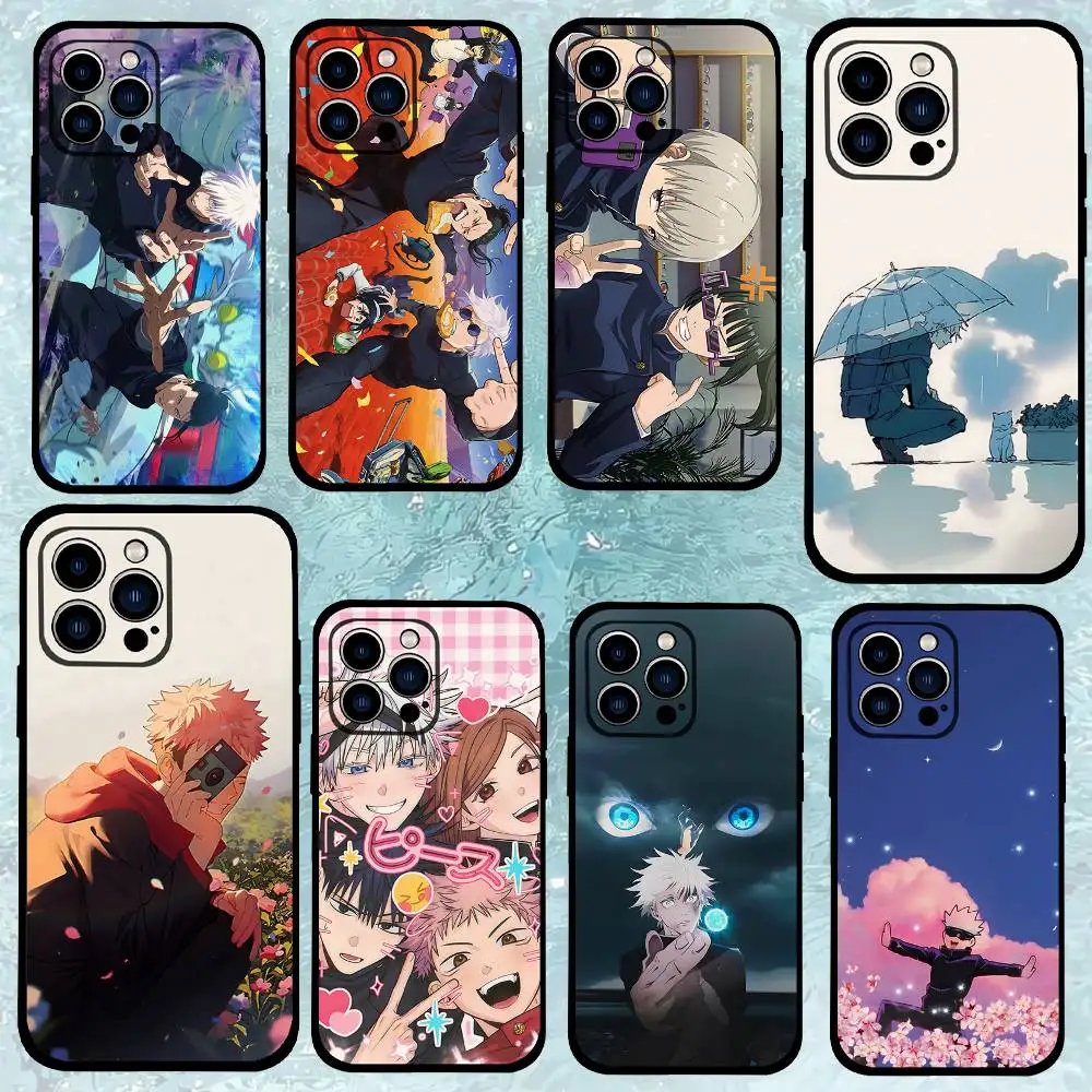 

Classic Anime J-Jujutsu-Kaisen-S Phone Case For IPhone 17 16 15 14 13 12 11 PRO MAX PLUS Mini TPU Soft To Skin-friendly Case