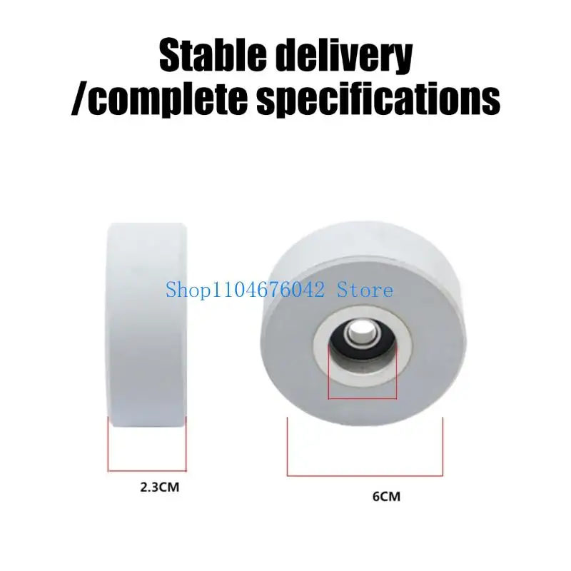 652F Smooth Pressure Roller Banding Roller Machine, Pre-Installed Bearing Press Wheel for Woodworking Repair