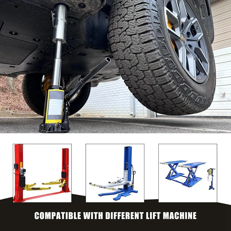 Jack Lifting Jack Pad Lift Point Adapter With Magnetic & Easy To Hold On Corner For Rivian R1T R1S - 4PCS With Storage