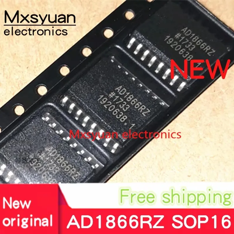 

100% NEW 2PCS~10PCS/LOT AD1866RZ AD1866R AD1866 SOP-16 Mxsyuan