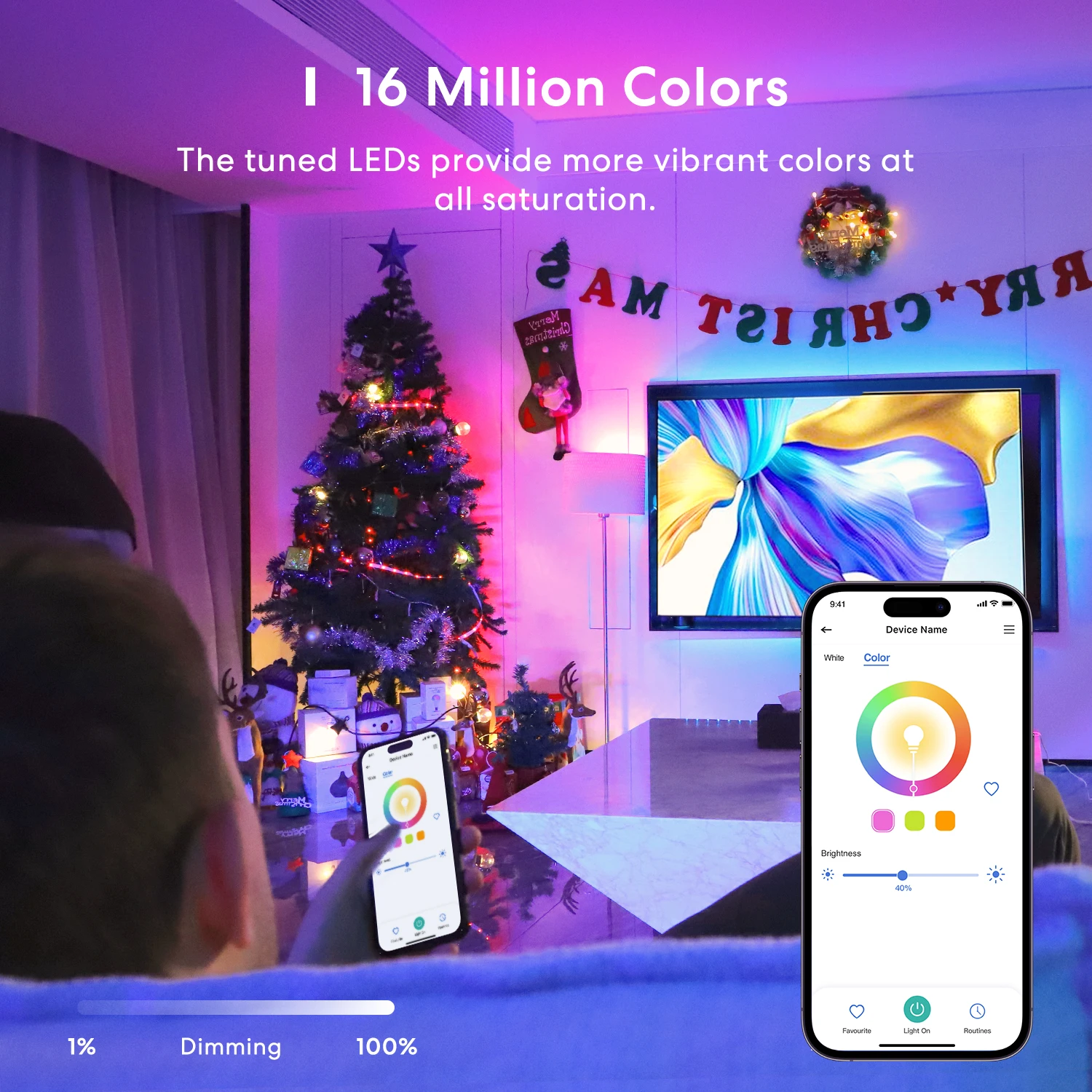 مصباح ليد ذكي Meross-WiFi ، إضاءة خافتة ، إضاءة داخلية ، مؤقت ، جهاز تحكم عن بعد ، اليكسكا ، جوجل ، سمارت ثينغز ، RGBWW ، E27 ، E26 ، RGBWW