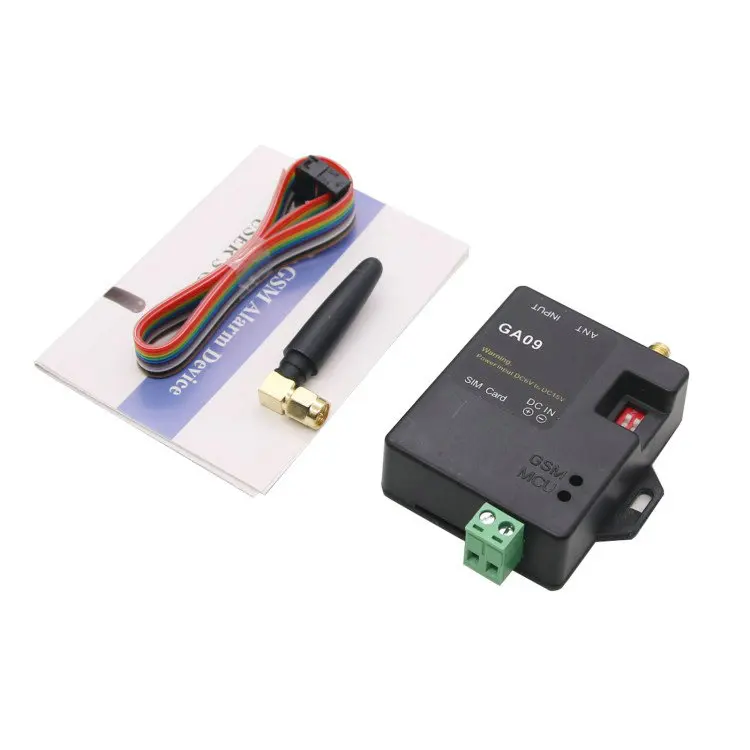 

GA09 GSM SMS Alarm System Wireless Module 8 Alarm Input for Home Security