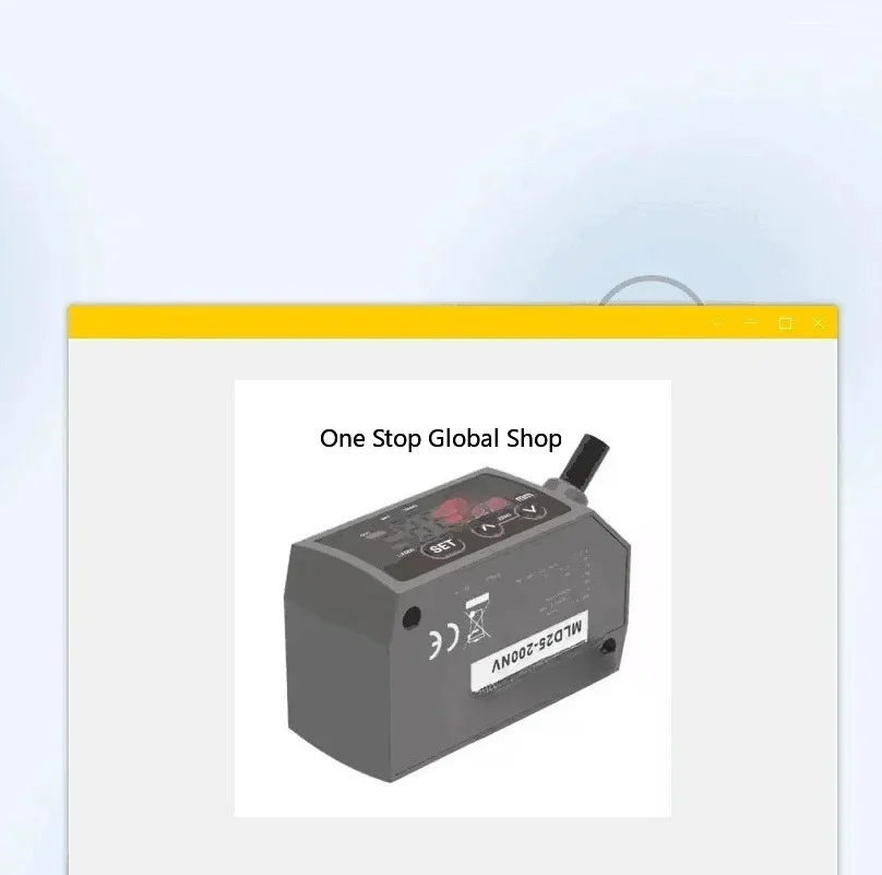 Triangular measurement sensor MLD25-200PV